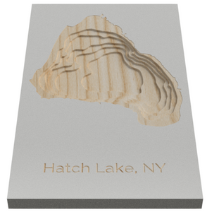 Hatch Lake depth map