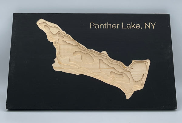Panther Lake depth map