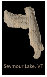 Seymour Lake, VT depth map